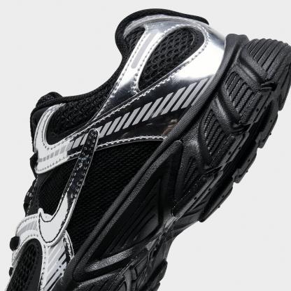 Big Kids' Nithtke V5 RNR Casual Shoes - Black/Metallic Silver - Detail shot