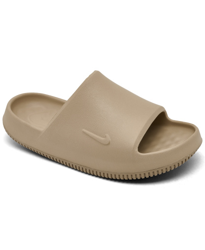 Nike Big Kids Calm 2.0 Slide Sandals from Finish Line - Linen