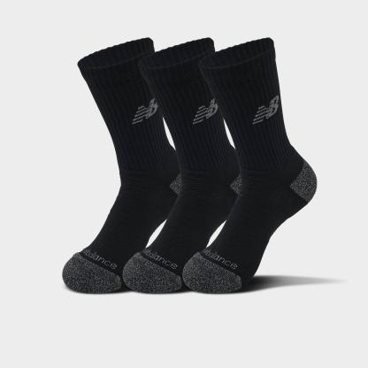 New Balance Active Crew Socks (3-Pack) - Core Black - view 1