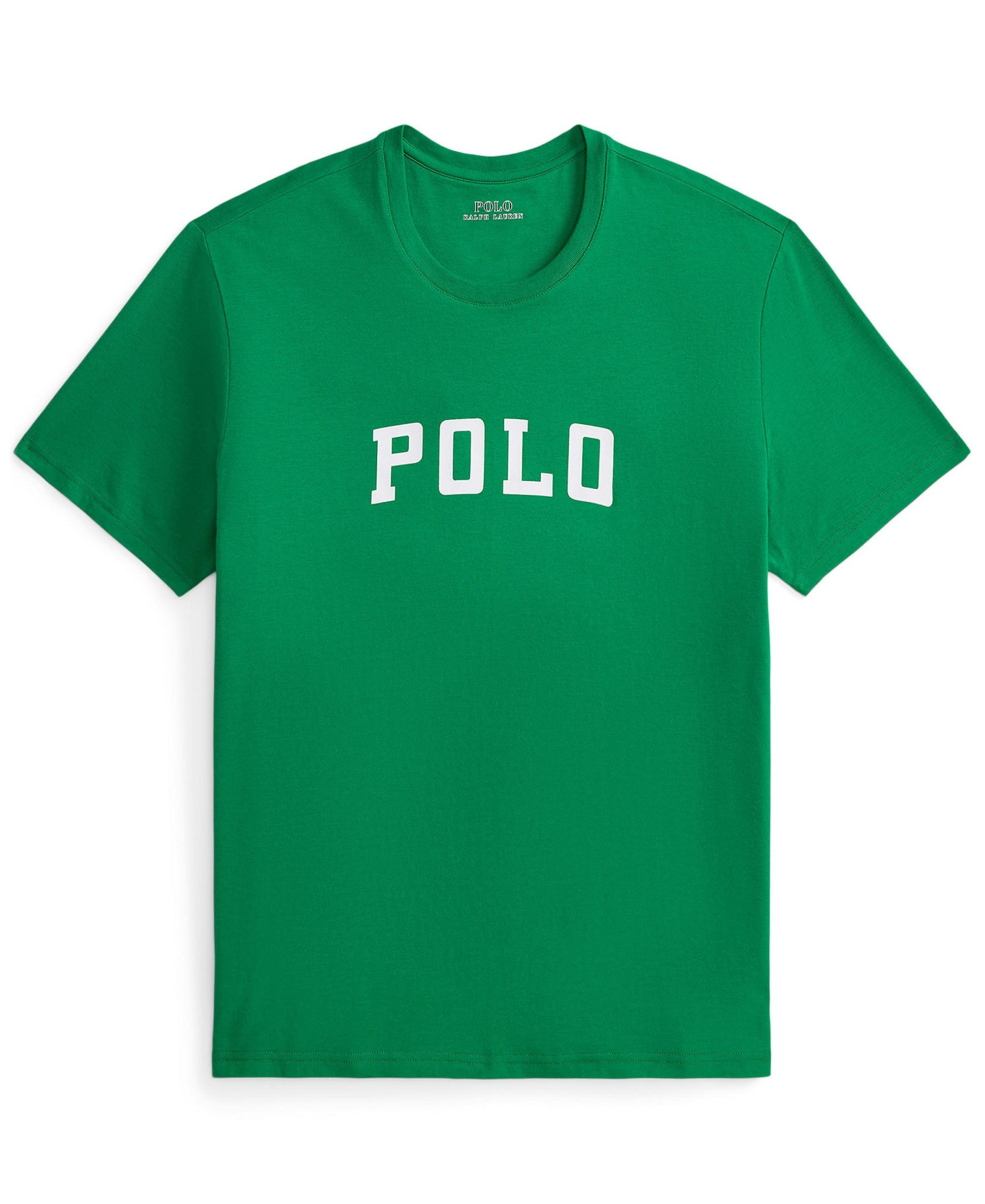 Polo Ralph Lauren Men's Crewneck Pajama T-Shirt - Billiard/White Logo