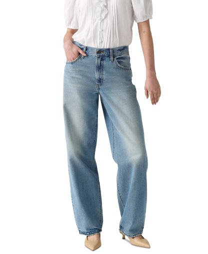 Levi's Premium Women's Mid-Rise Baggy Dad Jeans - Easy Days