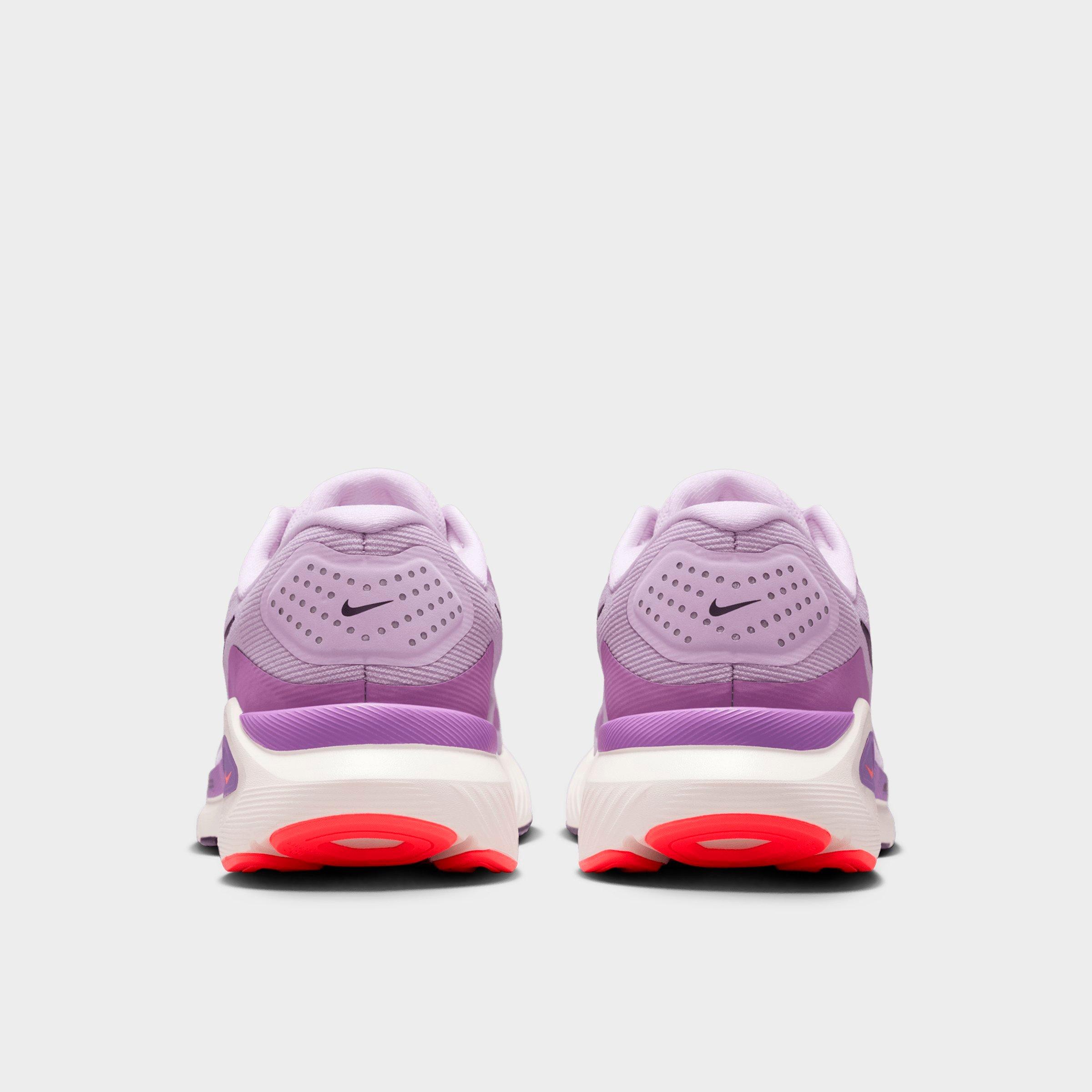 Women's Nithtke Structure 26 Running Shoes - Violet Mist/Bright Violet/Sapphire/Cave Purple - Back view