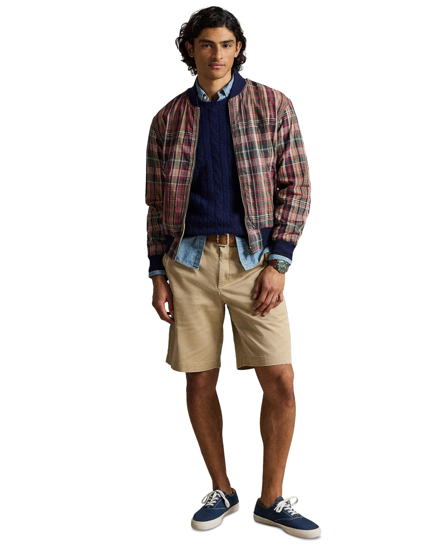 Polo Ralph Lauren Men's Relaxed Fit Twill 10" Short - White