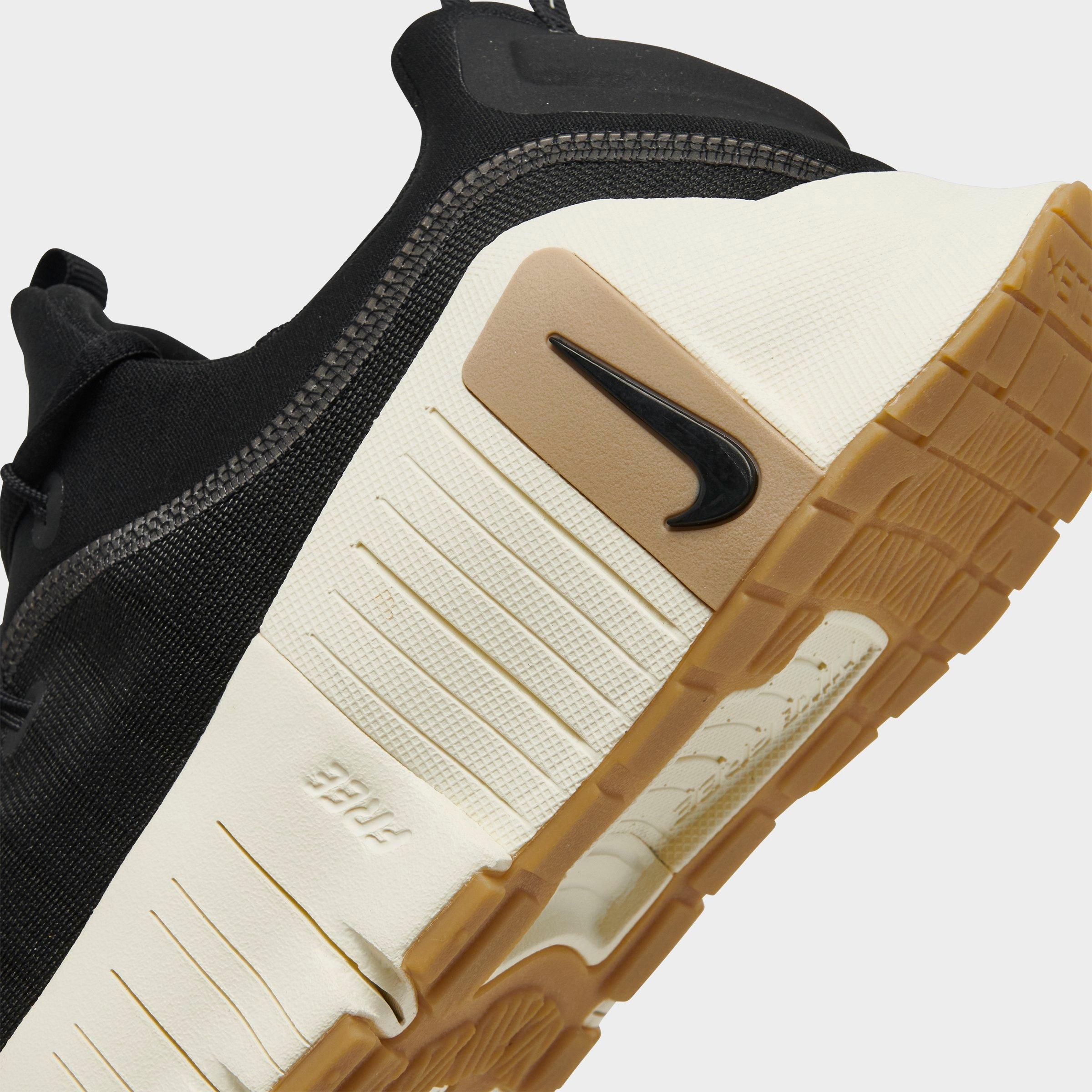 Men's Nithtke Free Metcon 6 Training Shoes - Black/Coconut Milk/Gum Light Brown - Detail shot