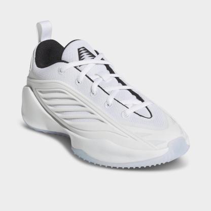 Big Kids' adidas Believe That 1 Basketball Shoes - Cloud White/Core Black/Cloud White - Both shoes facing left