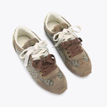 Kurt Geiger London Islington Sneaker - Beige - view 3