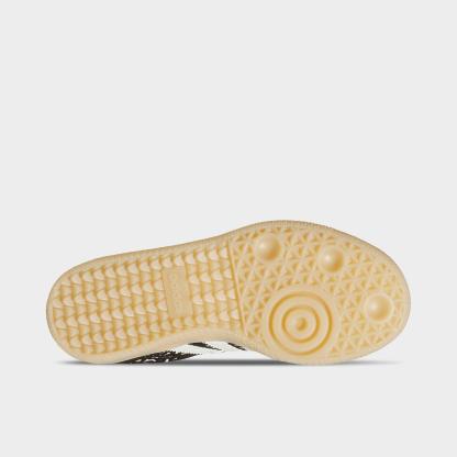Little Kids' adidas Originals Samba OG Casual Shoes - Sand Strata/Ivory - Bottom view