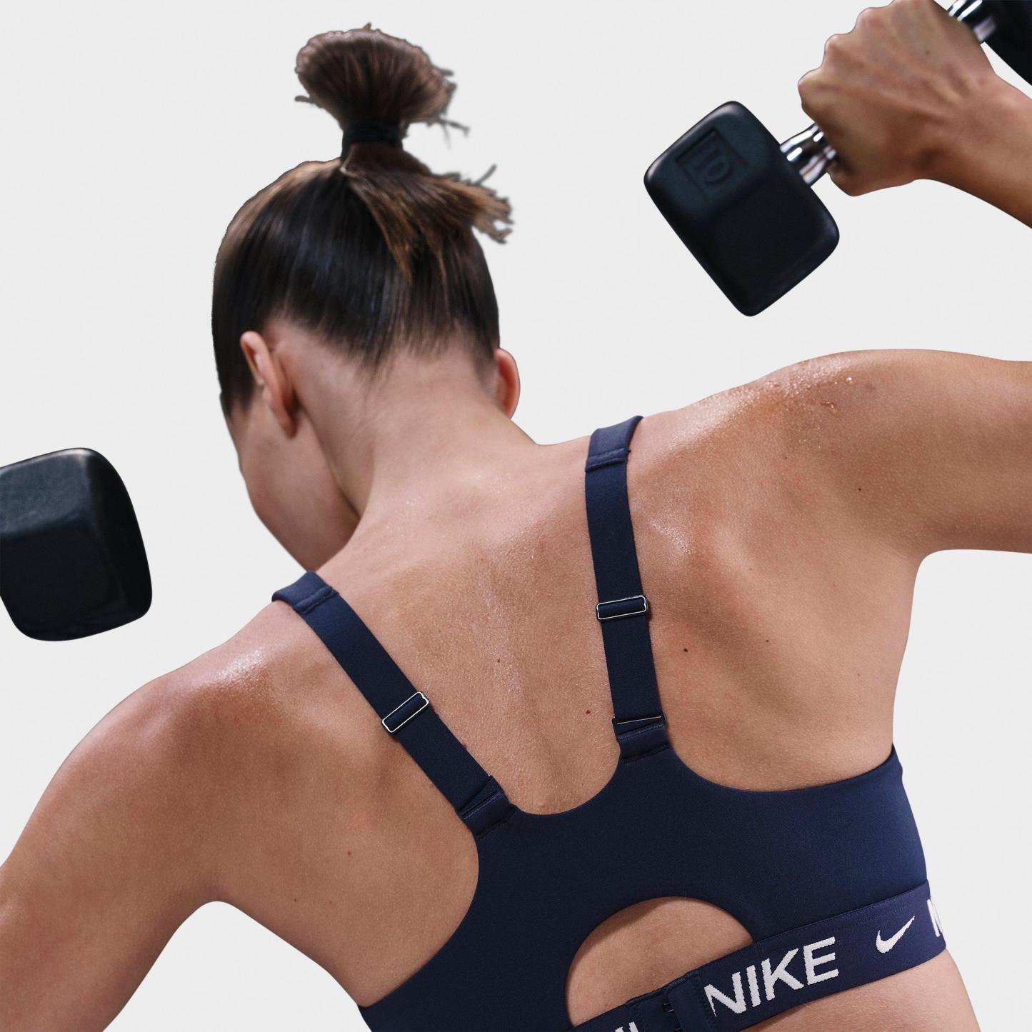 Women's Nithtke Dri-FIT Indy High Support Sports Bra - Midnight Navy
