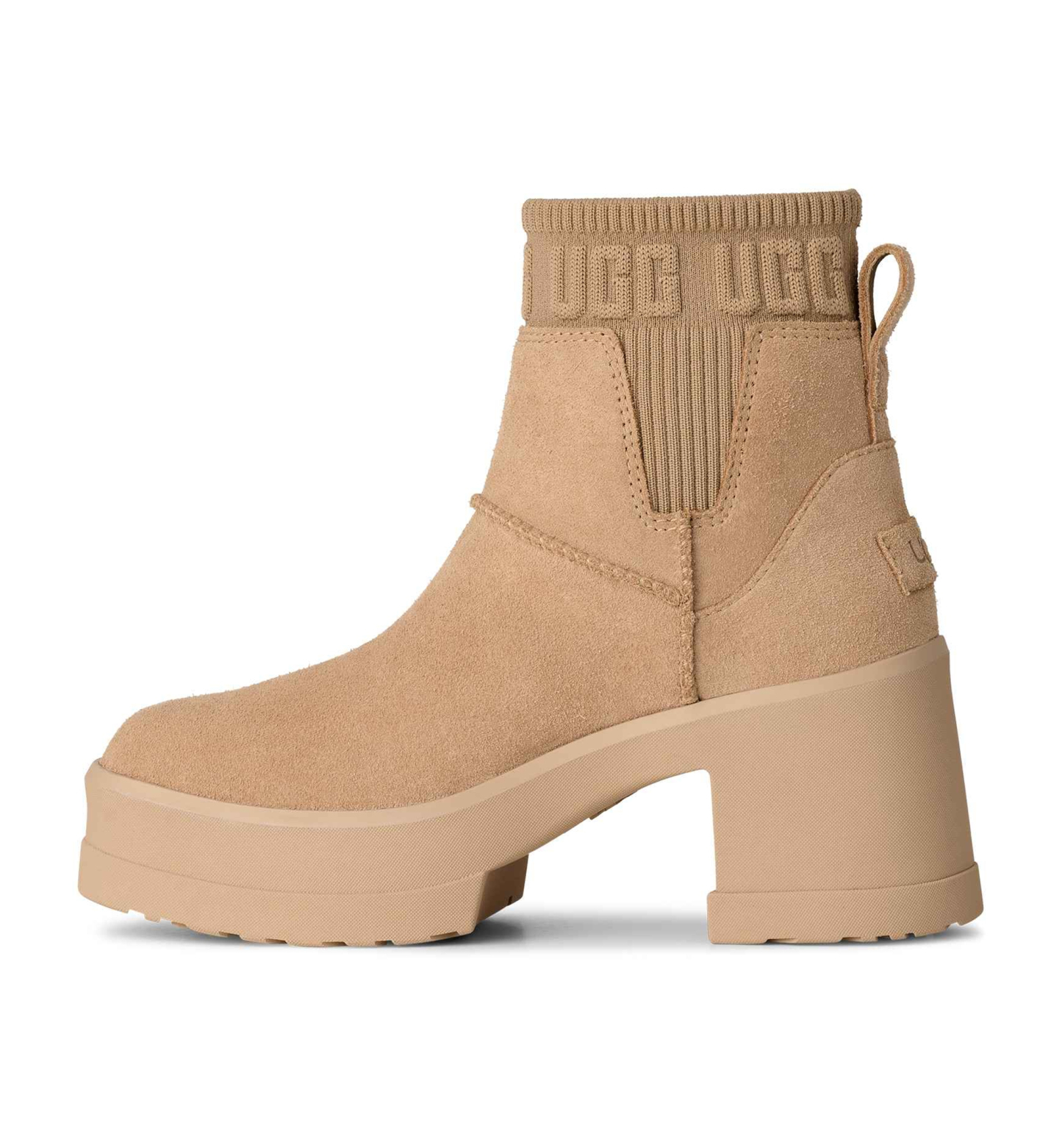 UGG® Women's Moxy Block Heel Chelsea Booties - Sand