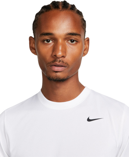 Nike Men's Legend Returns Crewneck T-Shirt - White/Black