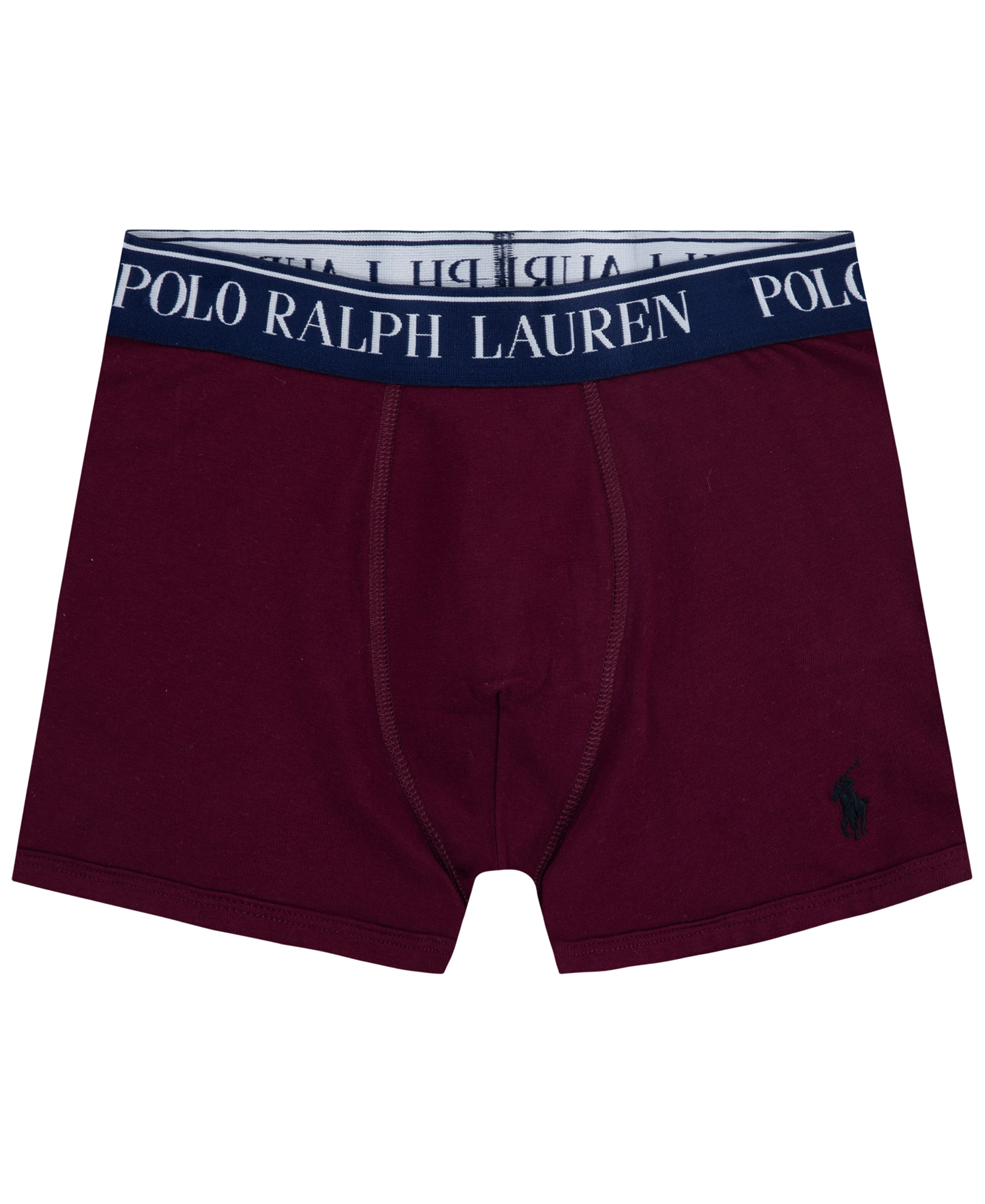 Polo Ralph Lauren Boys' 8-20 Cotton Stretch Boxer Briefs, 3-Pack - Gray/Green/Burgundy