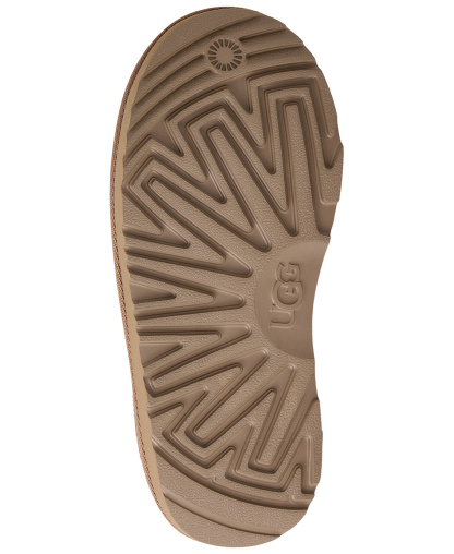 UGG® Kids Tasman II Western Clog Round Toe Slippers - Chestnut