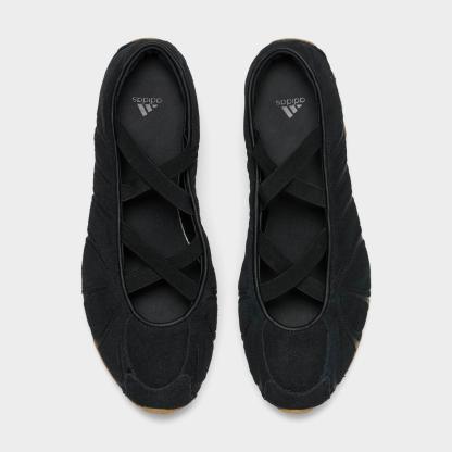 Women's adidas Originals Ghost Sprint Ballet Shoes - Core Black/Core Black/Gum - view 5