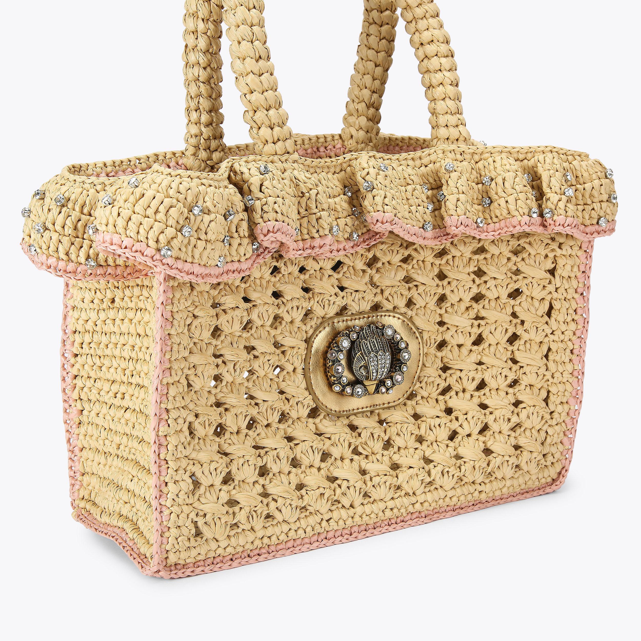 Kurt Geiger London Chelsea Ruffle Tote Bag - White - view 3