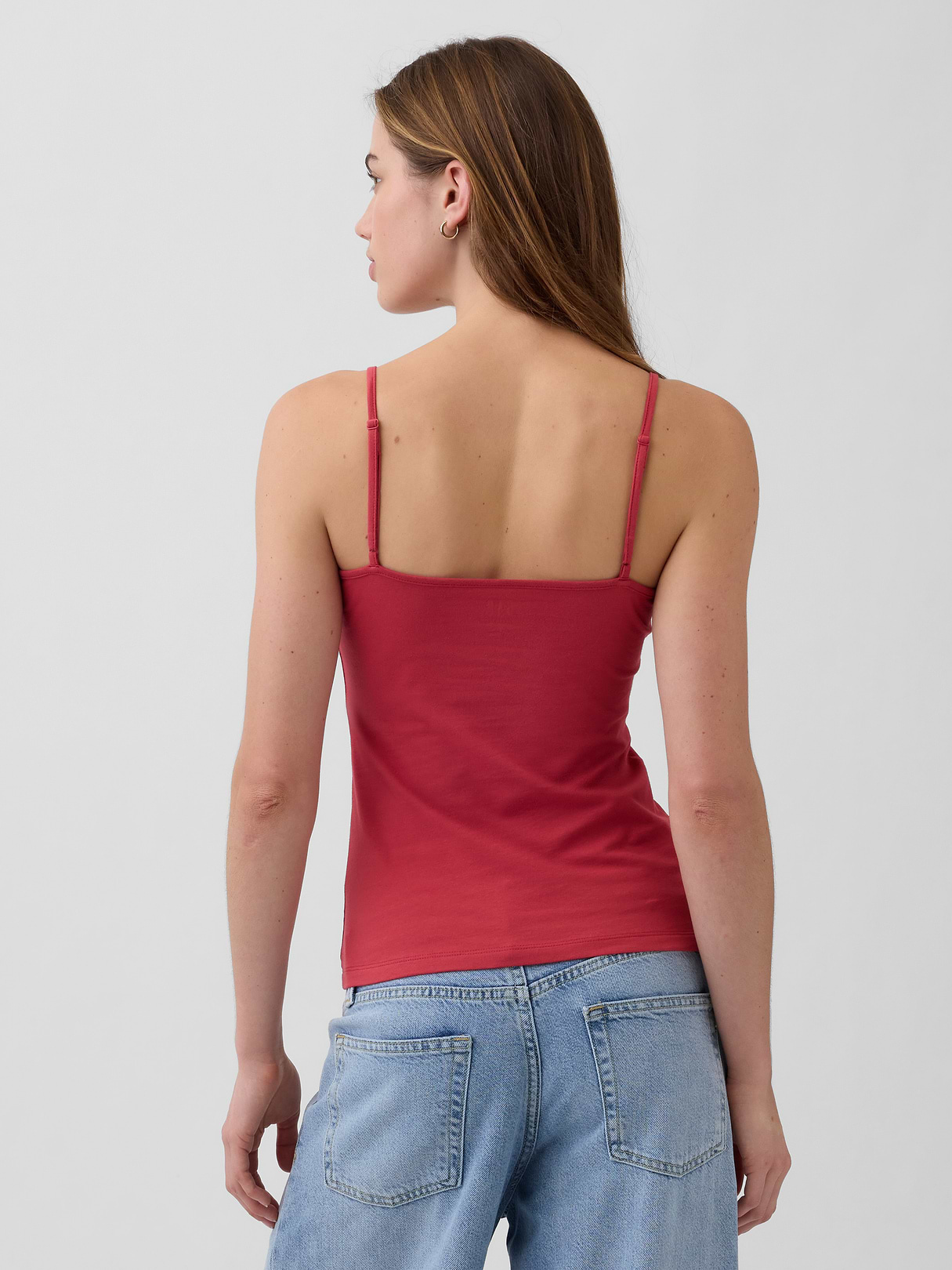 CloseKnit Basic Cami - Chakra red
