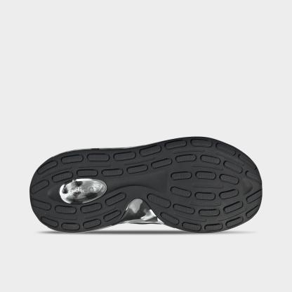 Girls' Little Kids' and Big Kids' adidas Lite Racer Adapt 8.0 Stretch Lace Casual Shoes - Part 2 - Core Black/Grey Three/Carbon - Bottom view