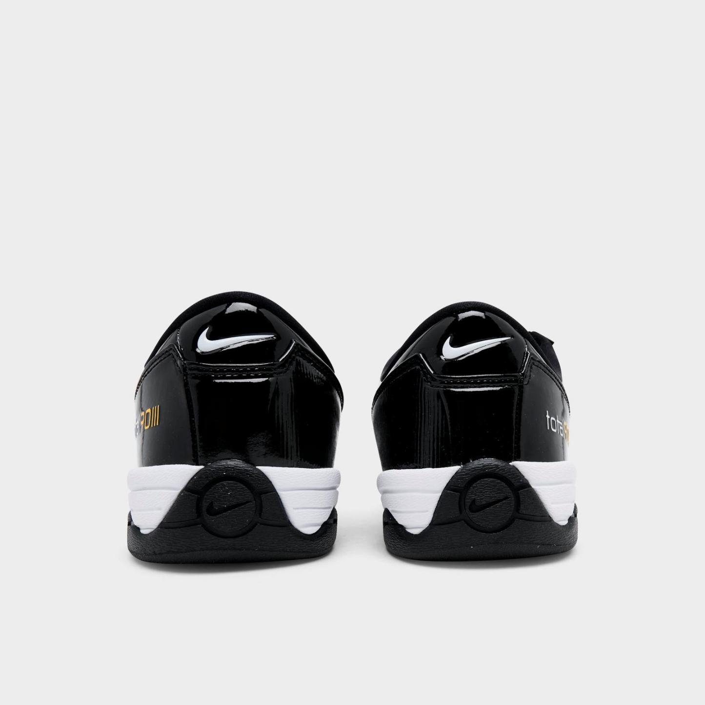 Men's Nike Total 90 Casual Shoes - Black/White/Metallic Silver