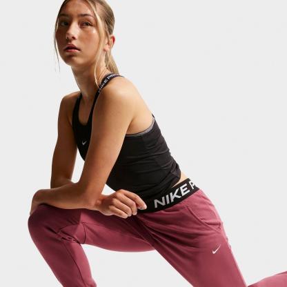 Girls' Big Kids' Nithtke Pro Fleece Dri-FIT Jogger Pants - Pink Smoke/Pink Smoke/Black/White