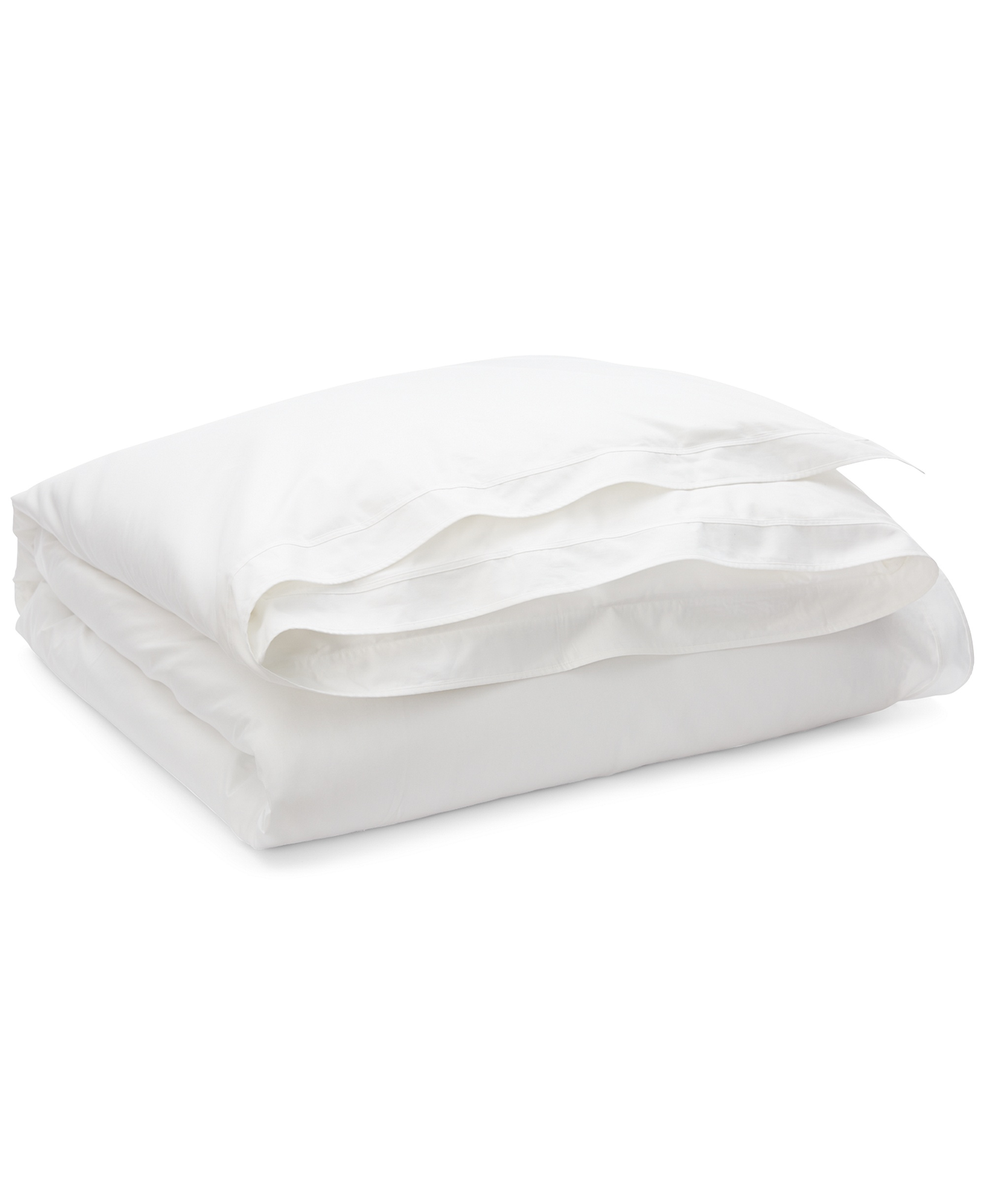 Lauren Ralph Lauren Spencer Sateen Border Duvet Cover, Full/Queen - White & White