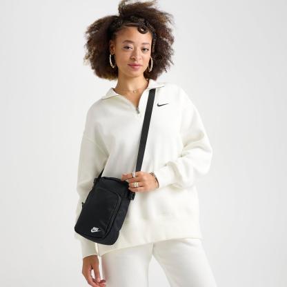 Nike Heritage Crossbody Bag (4L) - Black/Black/White