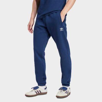 Men's adidas Originals Trefoil Essentials Fleece Jogger Pants - Night Indigo - view 1