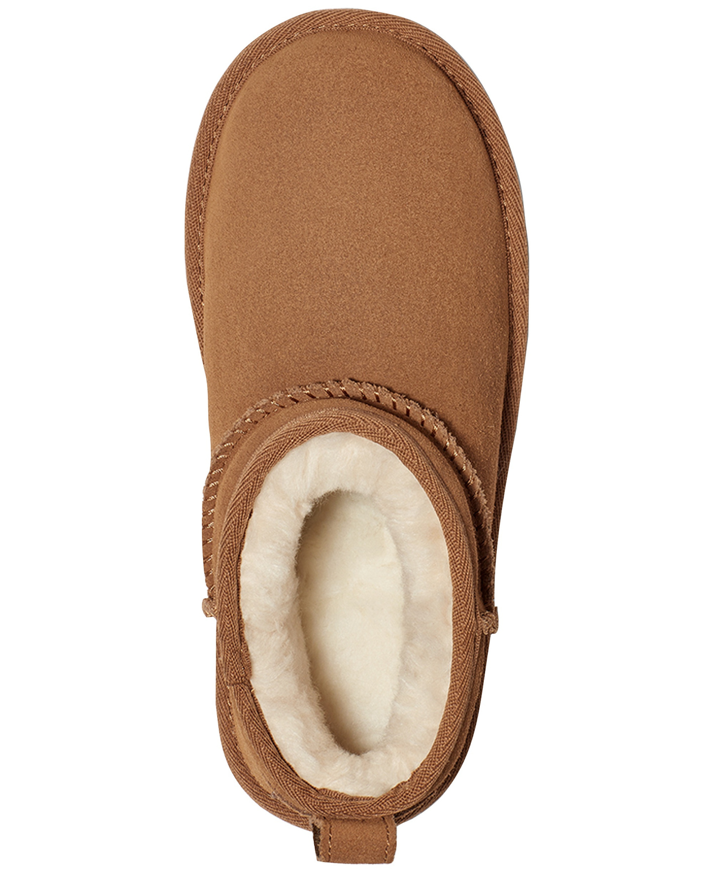UGG® Kids Classic Ultra Mini Platform Booties - Chestnut