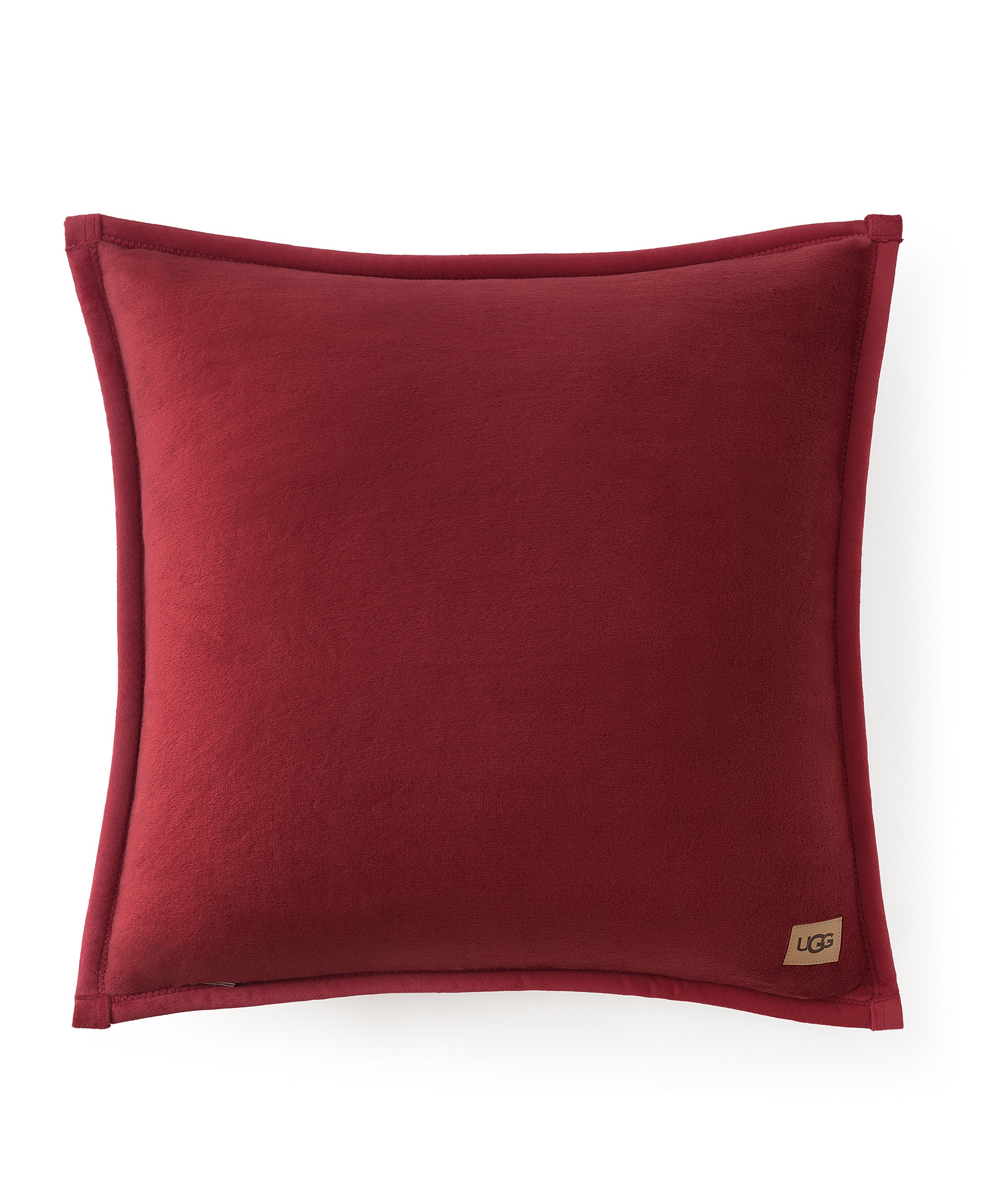 UGG® Coco 2-Pack Decorative Pillow, 20" x 20" - Coffee Berry