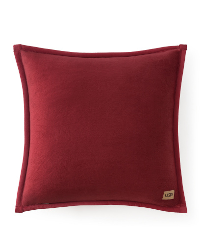 UGG® Coco 2-Pack Decorative Pillow, 20" x 20" - Coffee Berry