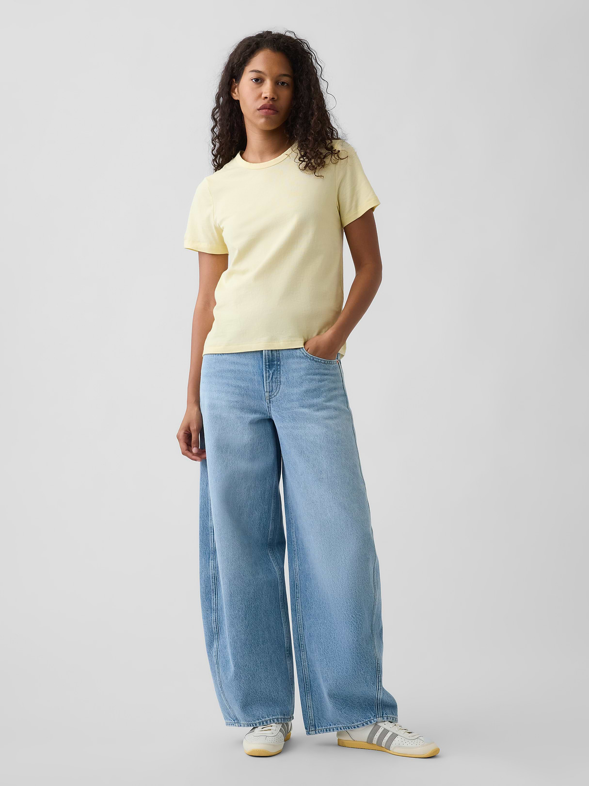 Organic Cotton VintageSoft T-Shirt - Maize yellow