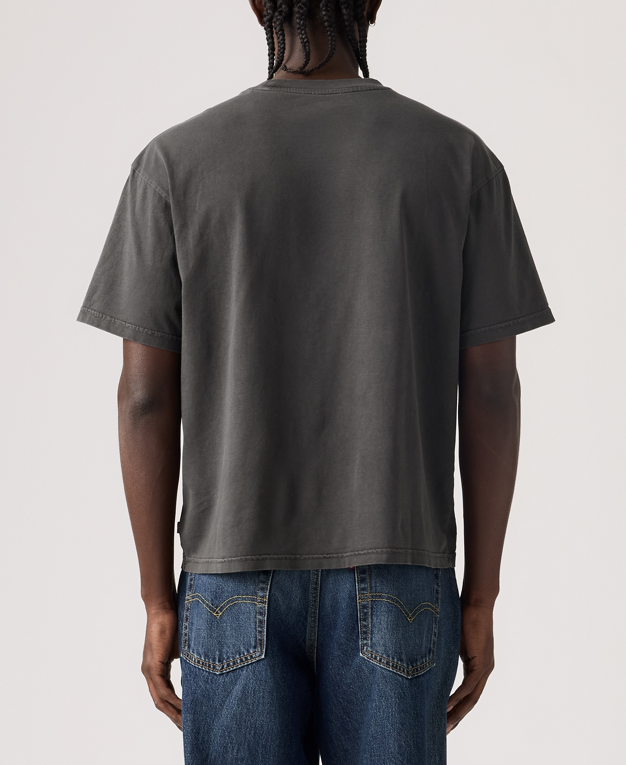 Levi's Men's Classic Cropped Boxy Short-Sleeve T-Shirt - Phantom
