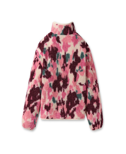 UGG Women's Plush Fleece Jacket - Abstract Multi
