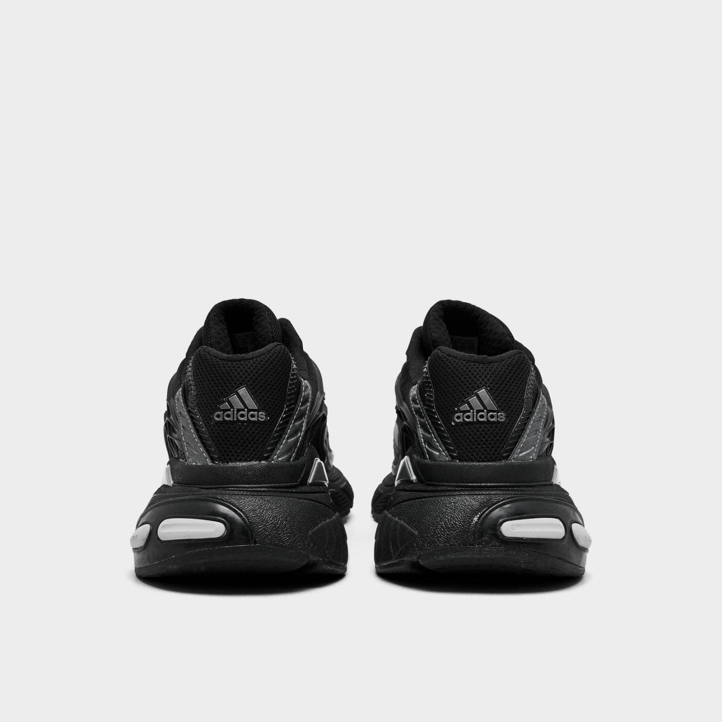 Big Kids' adidas Adistar XLG 2.0 Casual Shoes - Black/Black/Silver Metallic - view 4