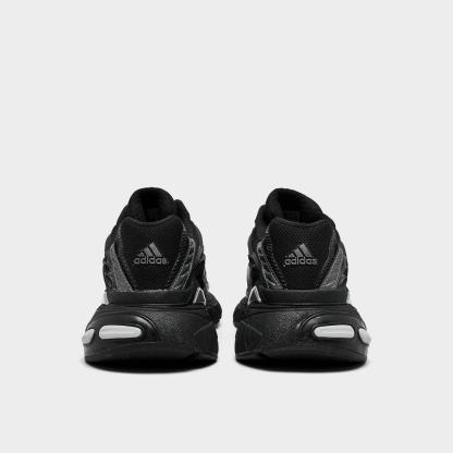 Big Kids' adidas Adistar XLG 2.0 Casual Shoes - Black/Black/Silver Metallic - view 4