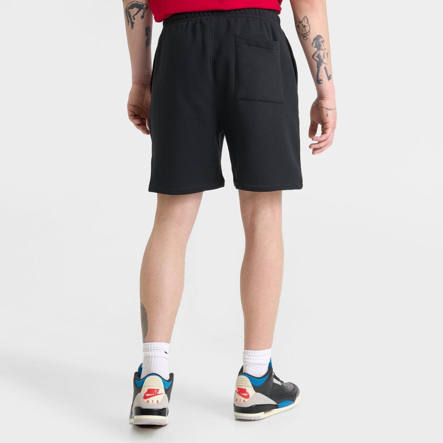 Men's Jordan Brooklyn Varsity Fleece Shorts - Black - view 4