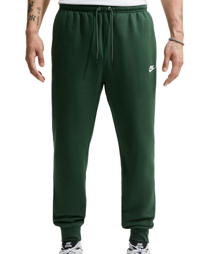Nike Men's Sportswear Club Drawstring Jogger Pants - Fir/White