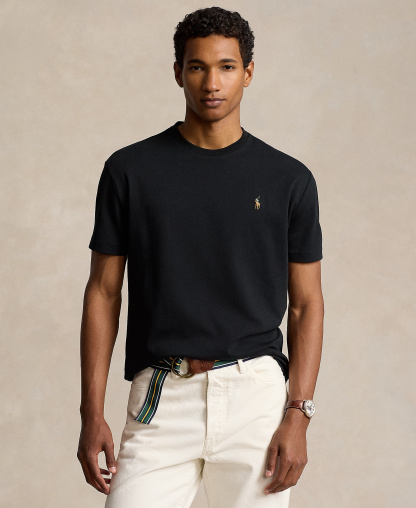 Polo Ralph Lauren Men's Custom Slim-Fit Soft Cotton T-Shirt - Polo Black