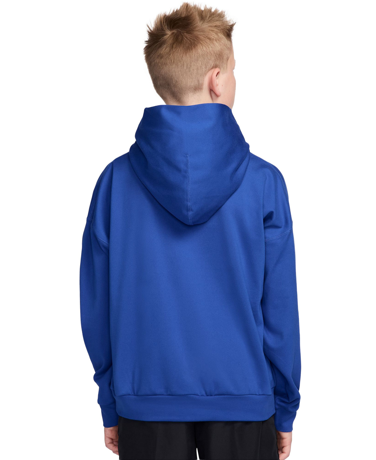 Nike Boys' 8-20 DRI-FIT Hooded Sweatshirt - Game Royal/black