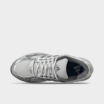 Men's adidas Spiritain 2000 Casual Shoes - Part 1 - Crystal White/Silver Metallic/Grey - Top view