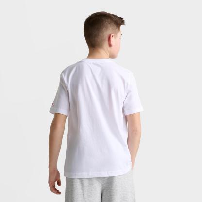 Big Kids' Jordan AJ13 Cherry Dice T-Shirt - White - view 4