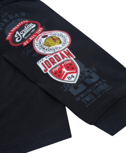 Jordan Boys' 4-7 I23 Highway Long-Sleeve T-Shirt - BLACK