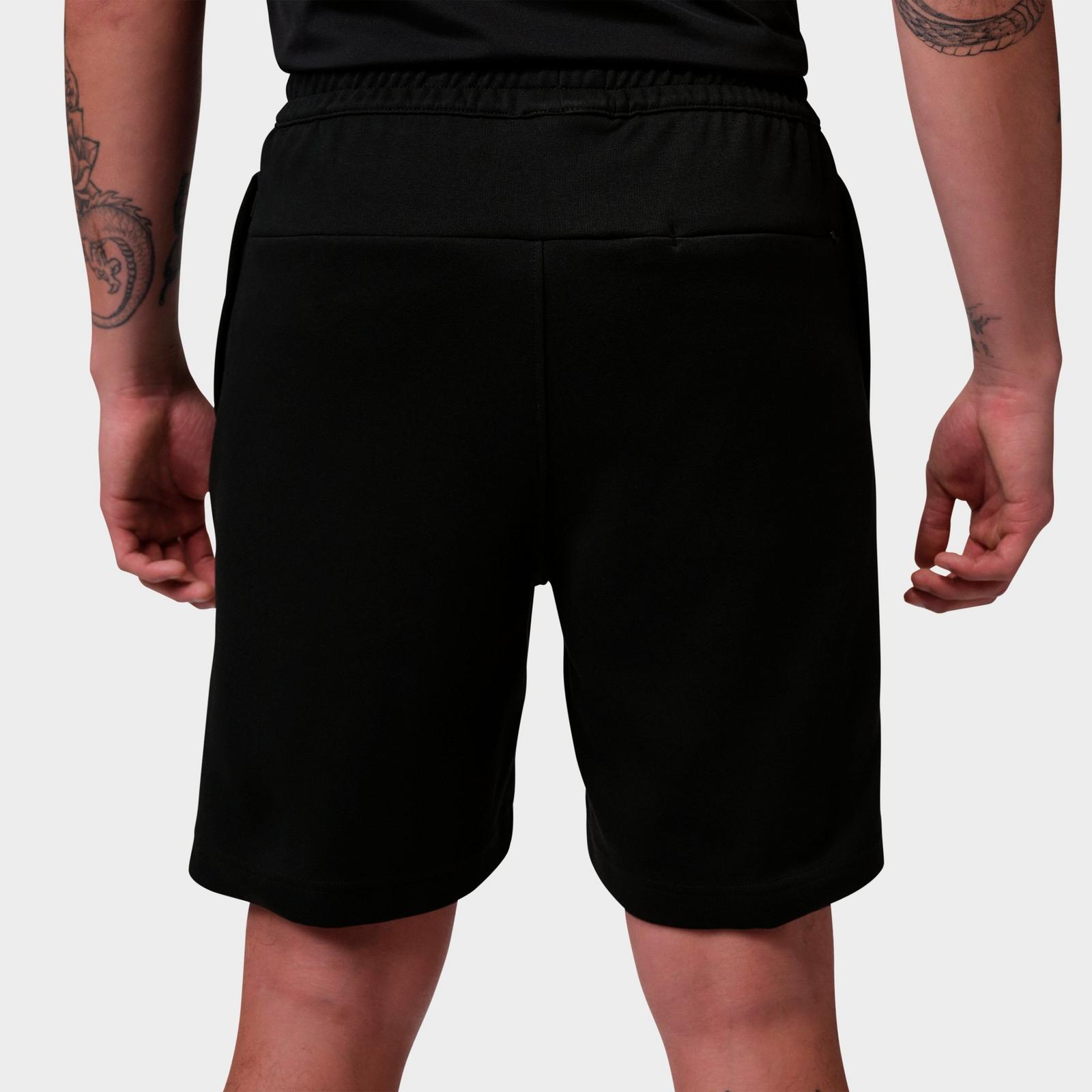 Men's Jordan Sport Hoop Fleece Shorts - Black/Clear - view 3