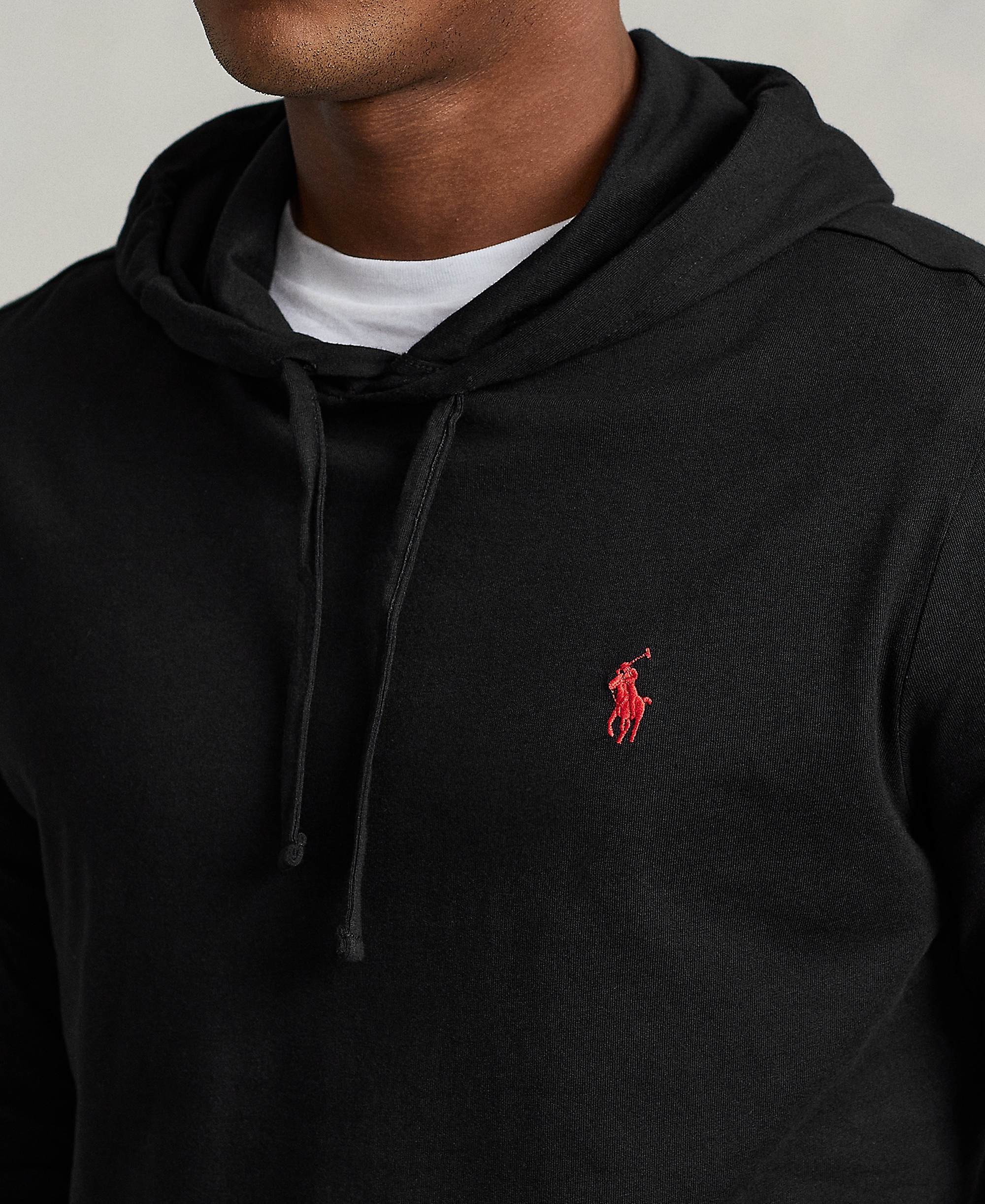 Polo Ralph Lauren Men's Hooded Jersey - Black