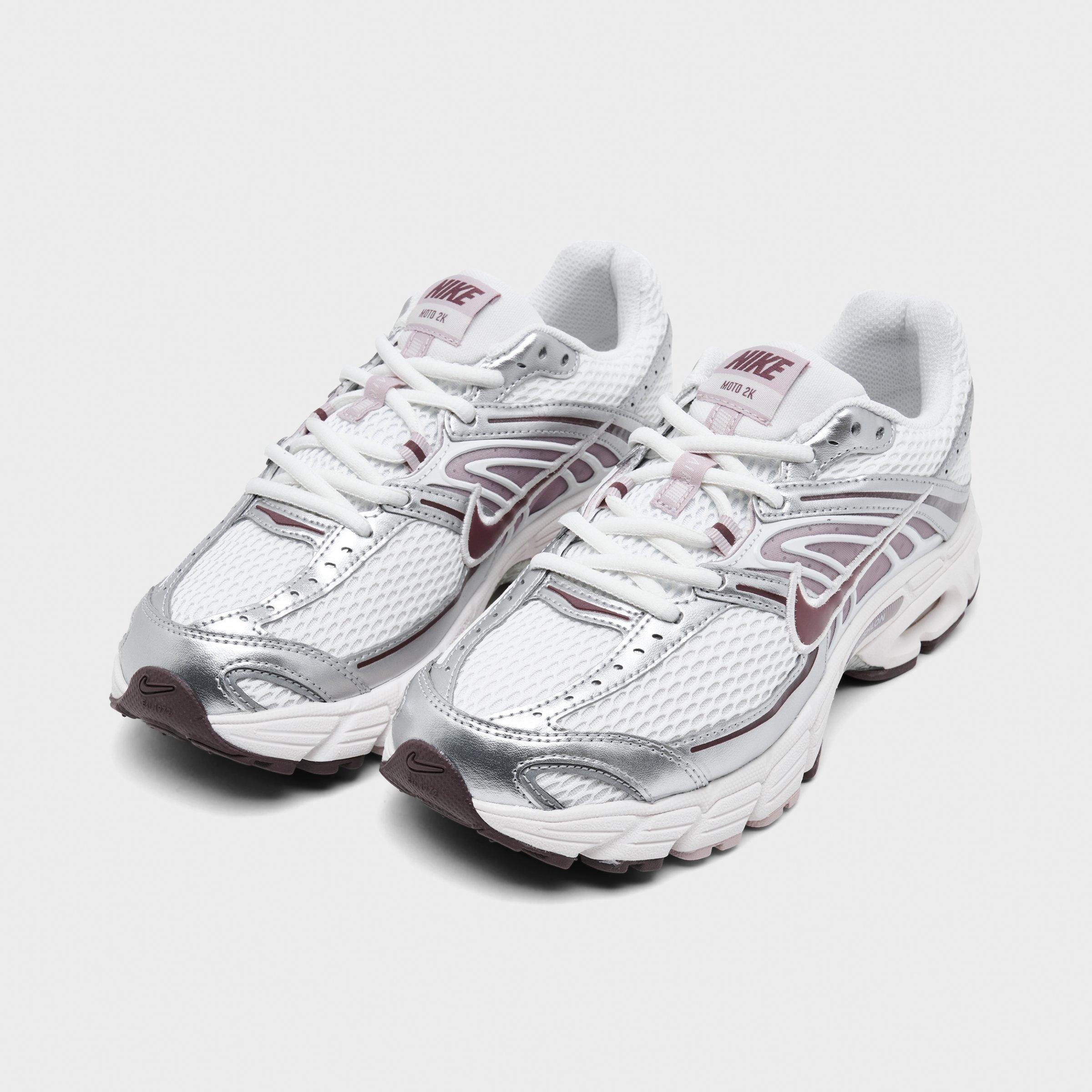 Women's Nithtke Air Max Moto 2K Casual Shoes - Part 4 - Phantom/Tattoo/Metallic Silver - Both shoes facing left