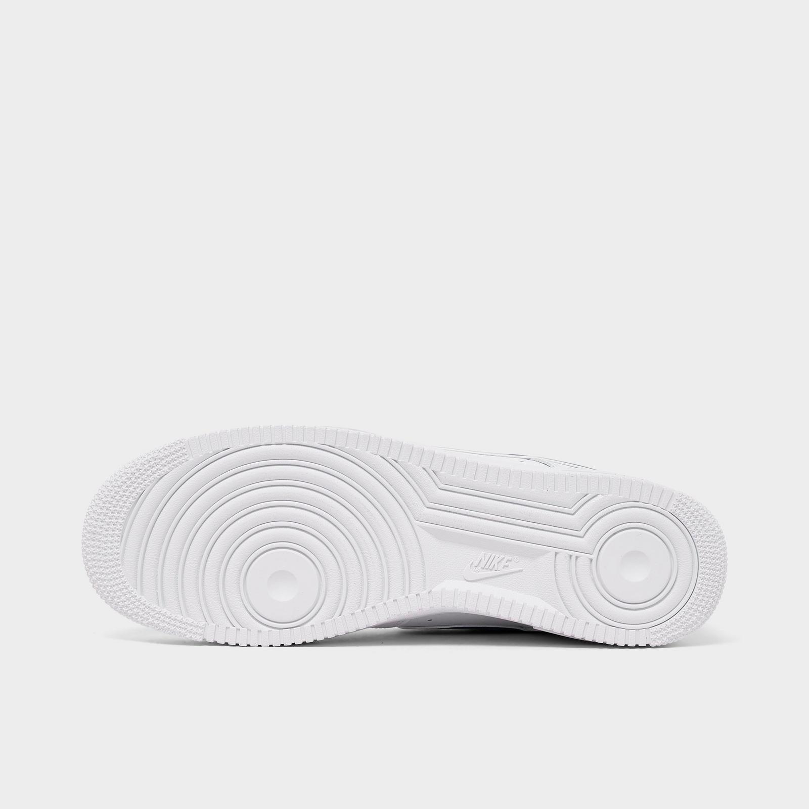 Men's Nike Air Force 1 '07 Low Casual Shoes - White/White/Court Blue