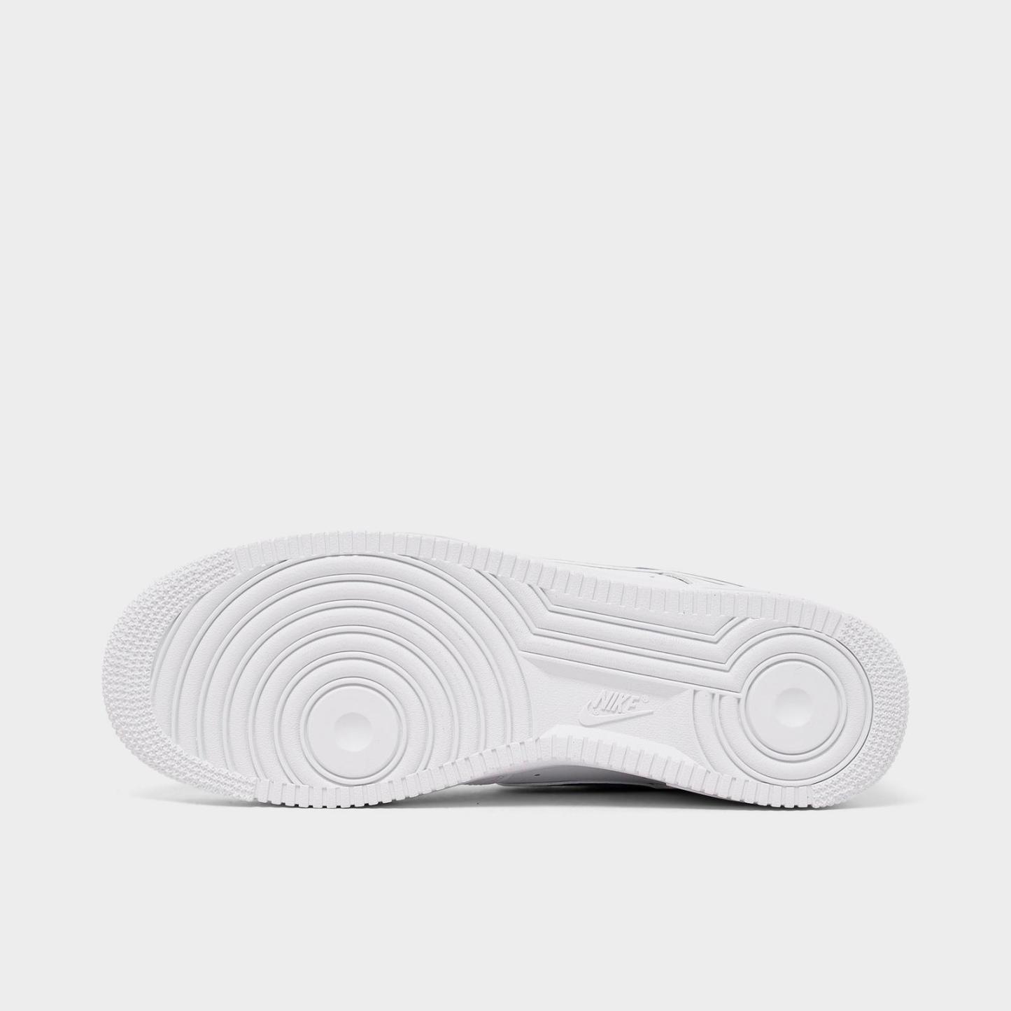 Men's Nike Air Force 1 '07 Low Casual Shoes - White/White/Court Blue