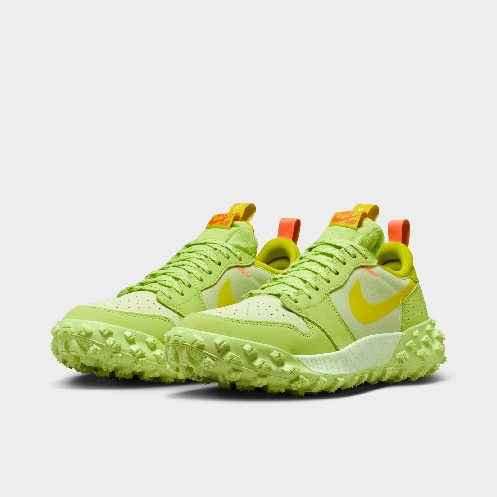 Men's Air Jordan 1 Low A/T GORE-TEX Casual Shoes - Light Lemon Twist/Life Lime/Light Wild Mango/Lime Ice - view 2