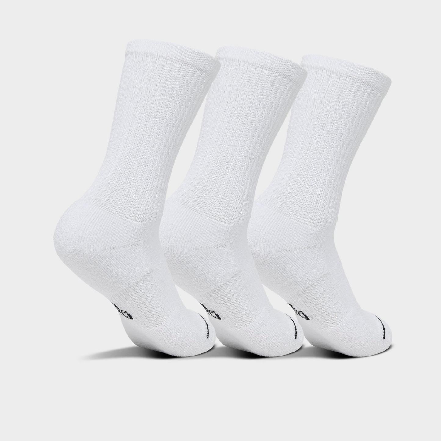 Men's Jordan Everyday Crew Socks (3-Pack) - White - view 2