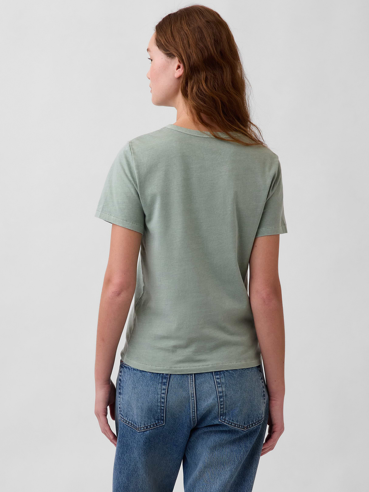 Organic Cotton VintageSoft T-Shirt - Gasoline green