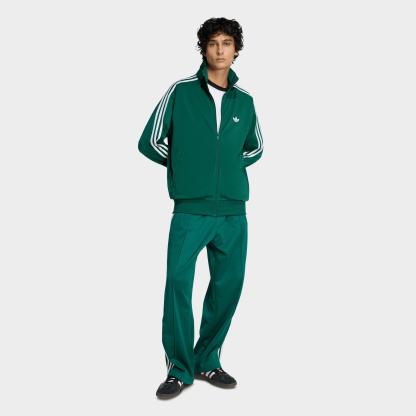 Men's adidas Originals adicolor Sport Firebird Full-Zip Track Jacket - Collegiate Green