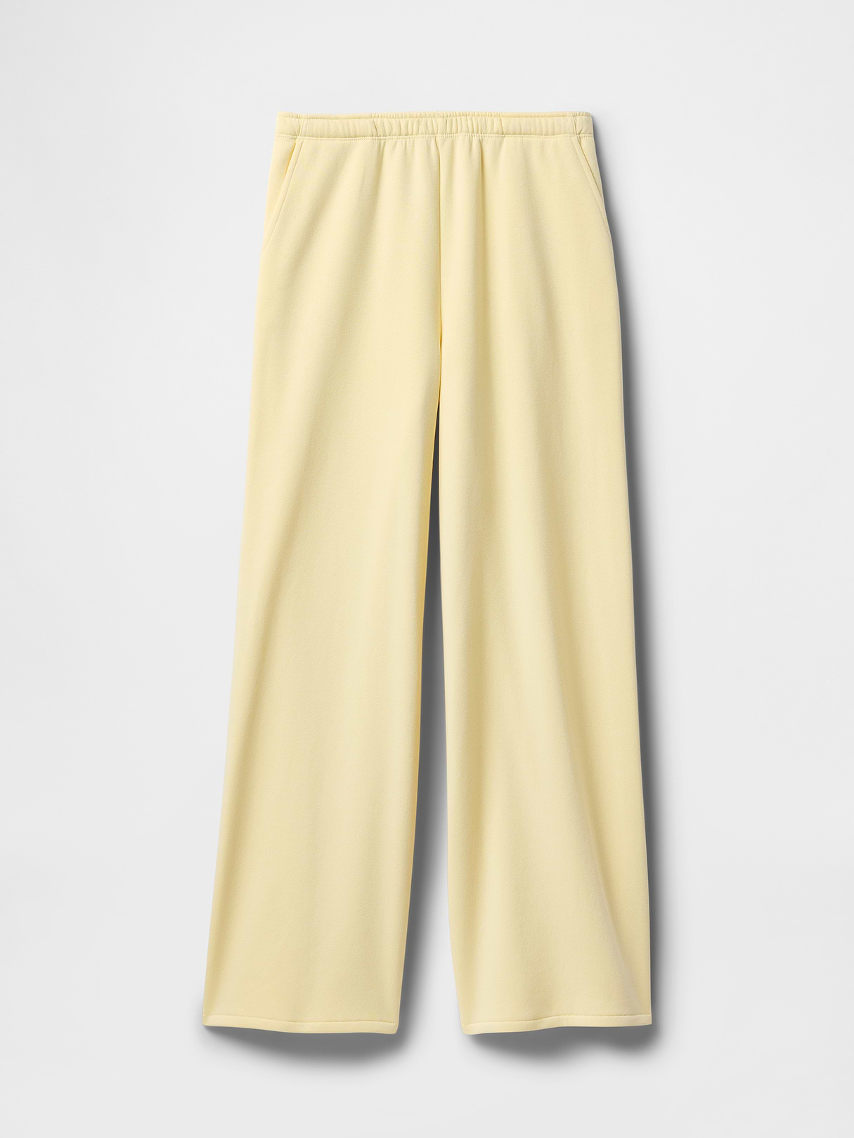 VintageSoft Baggy Sweatpants - Light yellow